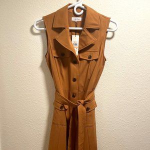 NWT Calvin Klein Safari Dress